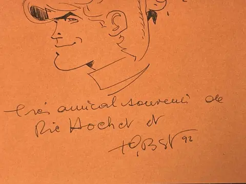Chick Bill T51 - Mort au rat + dédicace Ric Hochet / Kid Ordinn - C - TT - (1983)