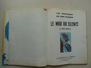 Dan Cooper T3 - Le Mur du silence - C - Eerste Belgische editie - (1959)
