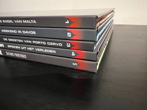 De Janitor - volledige 5-delige reeks - Hardcover - Eerste druk - (2007/2017)