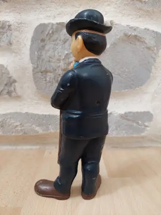 Tintin - Pouet Dupont - Variante foulard bleu - (circa 1960)