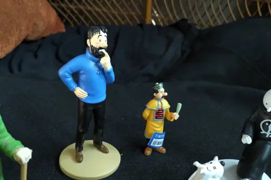 Tintin - Ensemble de 4 figurines Moulinsart