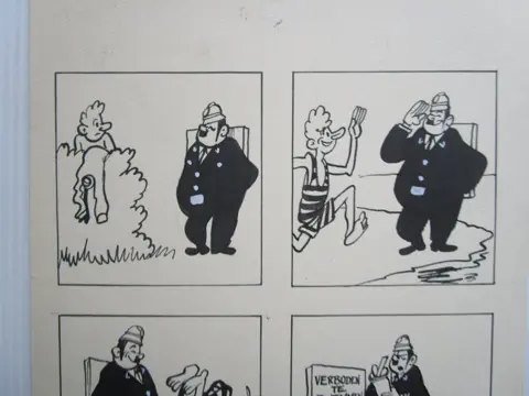 Pollopof compleet 1946-1952 - grootformaat hc met gesigneerde prent + originele plaat - Hardcover - Eerste druk - (1995)