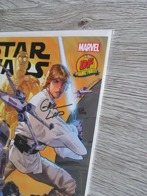 Star Wars #1 "Dynamic Forces Greg Land Cover" - Signed by legendary artist Greg Land!! With DF COA and Seal !! - Eerste druk