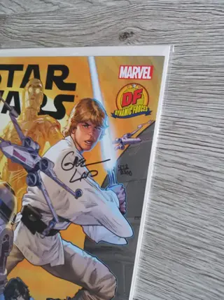 Star Wars #1 "Dynamic Forces Greg Land Cover" - Signed by legendary artist Greg Land!! With DF COA and Seal !! - Eerste druk
