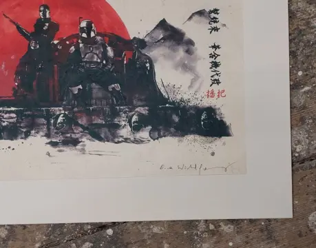 Wildfang, Emma - Limited Edition 4/5 - "The Book of Boba Fett" - Japan series - Size: 30 x 42 cm. - (2022)