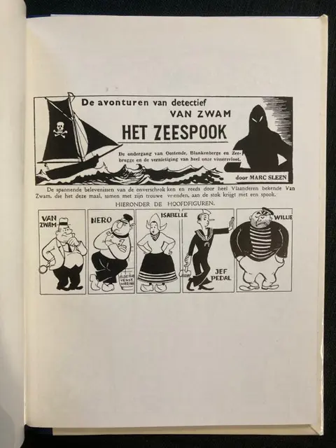 Nero - Het Zeespook - Medewerkers Exemplaar 100 ex. - Hardcover - (1990)