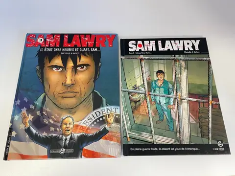 Sam Lawry T3 + T5 + 2x dédicace couleur - 2x C - Eerste druk - (2005/2008)
