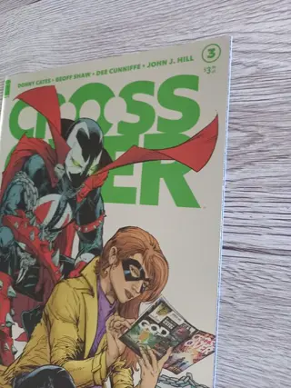 Crossover #3 One Per Store Foil Spawn !! " Todd McFarlane SecretFoil Variant Crossover" !! ULTRA Limited !! - Signed by Story Creator Donny Cates ! With COA ! ULTRA RARE ! - Eerste druk (2021)