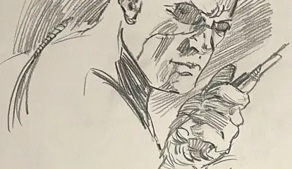 Daredevil - Gene Colan - Original Daredevil Drawing - Uniek exemplaar - (2006)