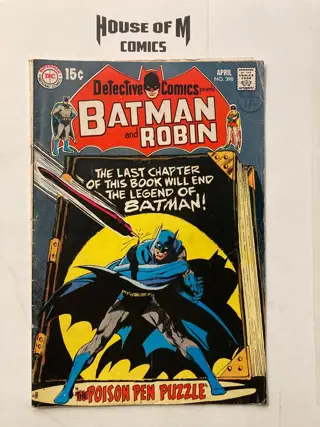 Detective Comics (Featuring Batman) # 396, 398 & 399 Silver Age Gems! - Neal Adams covers! Mid to Higher Grade - Geniet - Eerste druk - (1970)