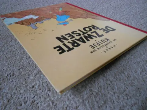 Kuifje 7 - De Zwarte Rotsen - facsimile 1987 - 1e druk van een heruitgave - Hardcover - (1987)