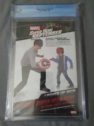 Edge of Spider-Verse #2 - CGC 9.4 - 1st appearance of the new Spider-Woman(Gwen Stacy) (2014)