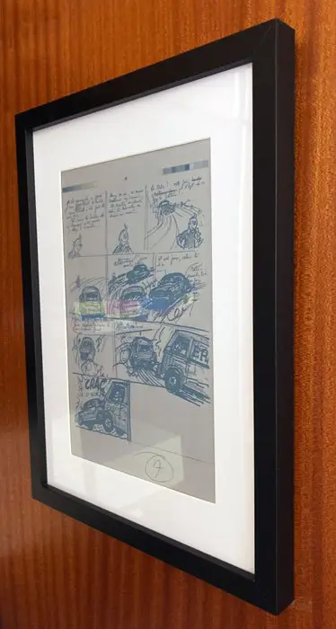 Tintin - Plaque d'impression - "Tintin et l'Alph-Art" - (1986)