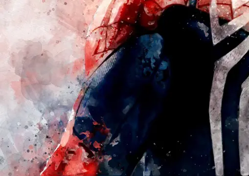 Spiderman - watercolor limited edition 1/5 - Eerste druk