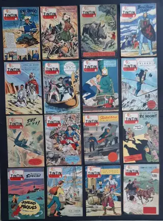 Tintin (magazine) - 52x Journal Tintin - (1955/1956)