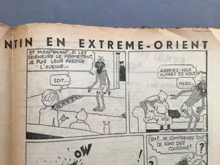 Le Petit Vingtième 33 - Tintin - Les cigares du pharaon - (1934)