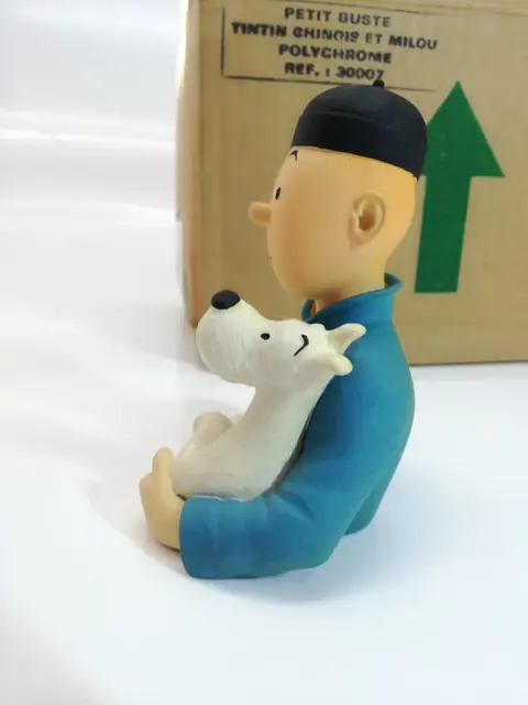 Tintin - Statuette Pixi / Patrick Regout 30007 - Tintin et Milou Chinois -Le Lotus Bleu - (1993)