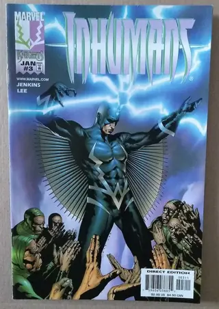 Inhumans #1-8 - 1st Yelena Belova (2nd Black Widow) - (1998)