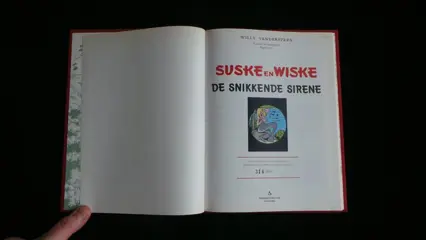 Suske en Wiske 237/238/239 - Snikkende sirene; De slimme slapjanus; De stervende ster. - Hardcover - Eerste druk - (1993/1994)