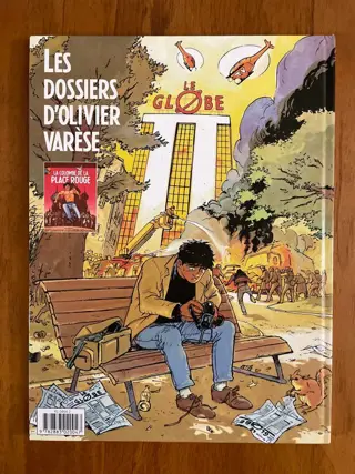 Les Dossiers d'Olivier Varèse T1 - La Colombe de la Place Rouge + dédicace - C - Eerste druk - (1990)