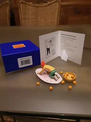 Tintin - Figurine Moulinsart 46241 - Le temple du soleil - Zorrino et les oranges - (2010)