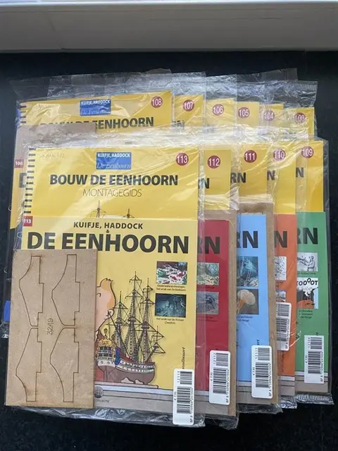 Kuifje - Volledig Bouwpakket van de Eenhoorn - (2012/2014)