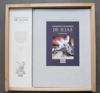 De Ilias 2 - hc in linnen - kleine voorplaat op 99 ex met Romeins genummerde en gesign. ex libris in houten doos - Hardcover - Eerste druk - (2004)