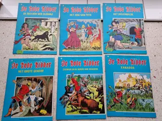 De Rode Ridder 1 t/m 106 - Blauwe reeks compleet - Geniet - Gemengde edities (zie de beschrijving) - (1971/1986)