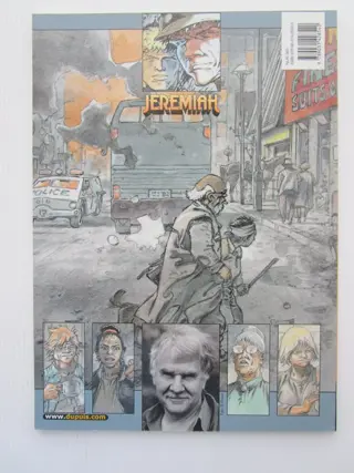 Jeremiah - Elsie van de straat + originele ontwerptekening cover - (2007)