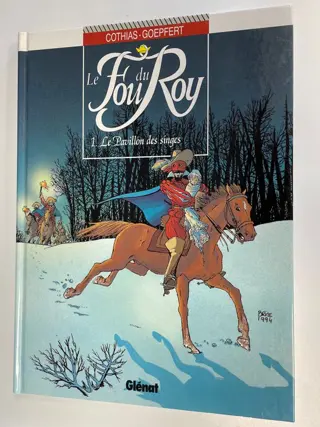 Le Fou du Roy T1 + T3 + 2x dédicace - 2x C - Eerste druk - (1995/1996)