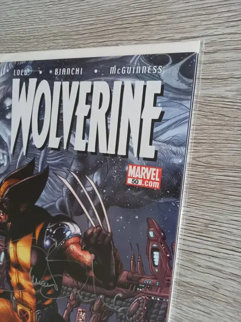Wolverine #50 1ST PRINT ! - Signed by legendary artist creator Simone Bianchi!! With DF COA and Seal !! - Eerste druk (2007)