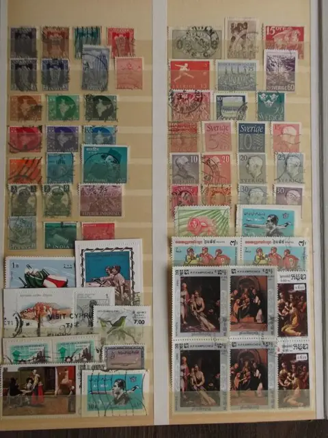 Wereld, Israël en Bondsrepubliek Duitsland - Stockboeken, Ringalbum en Klemalbum volgens omschrijving - Michel 2018