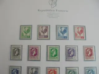 Frankrijk 1944/1959 - Stamp collection of France in two albums, almost complete, mint**