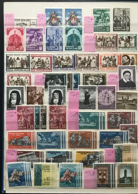 Vaticaanstad 1852/1969 - Mooie verzameling betreffende Vaticaanstad en Paus Paulus VI