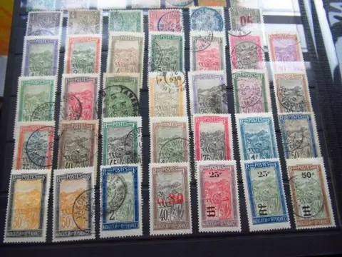 Franse kolonie - Advanced collection of stamps