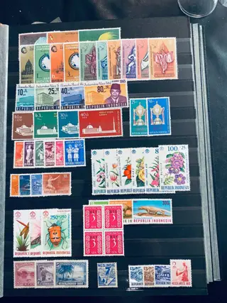 Wereld - Collectie NL postzegels en PZB + varia wereld met veel postfris