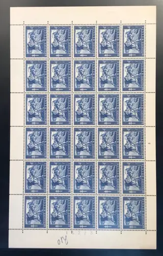 België 1953/1954 - Drie reeksen "Antiteringszegels - Gentse Floralien - Keizer Karel" - In volledige vellen - OBP 955/966