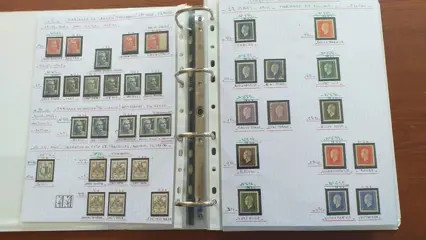Frankrijk 1945/1959 - Collection on page of albums MNH