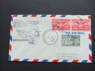 Verenigde Staten van Amerika - Collection of 12 first flights and first trips