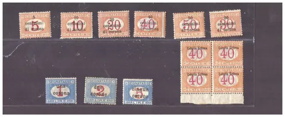 Italië - Postage due – colonies and occupations