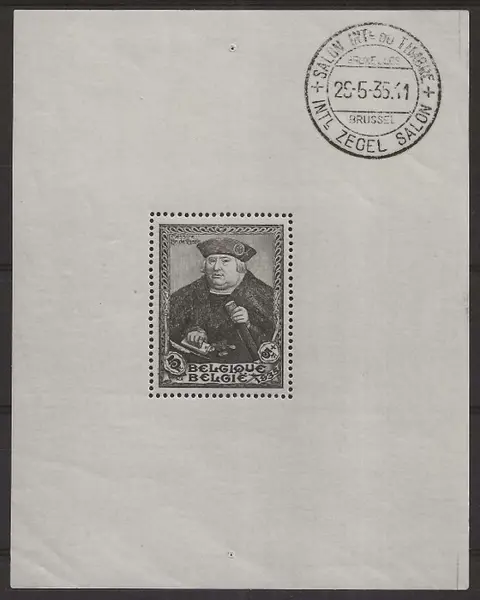 België 1931/1935 - Blokken Korporaal en Tassis (Siteb) met stempel - OBP/COB BL3 + BL4