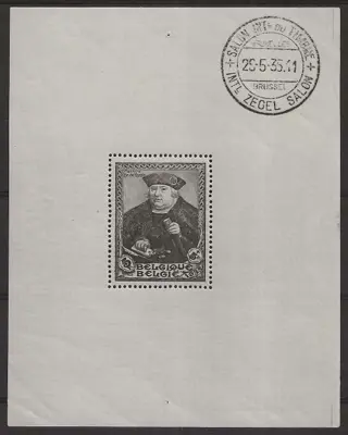 België 1931/1935 - Blokken Korporaal en Tassis (Siteb) met stempel - OBP/COB BL3 + BL4