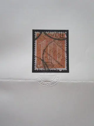 Duitse Rijk 1921 - Better official stamp with certificate - Michel D65