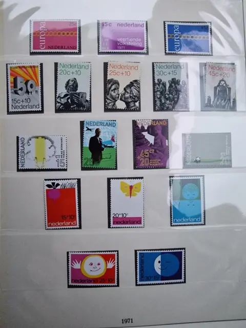 Nederland 1970/1995 - Verzamelingen in Lindner albums