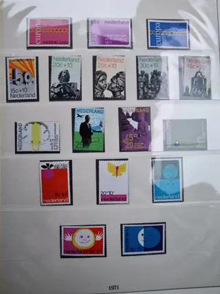 Nederland 1970/1995 - Verzamelingen in Lindner albums