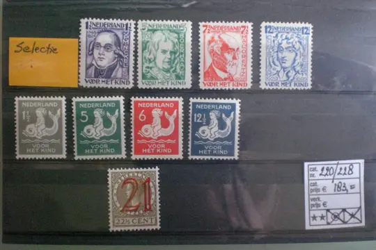 Nederland 1928/1931 - Zes complete series