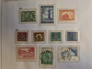 België 1949/1979 - 3 albums met verzameling Belgie