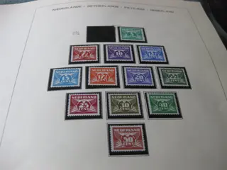 Nederland 1940/1992 - Verzameling op albumbladen