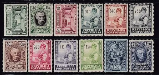 Portugal 1925 - Camilo Castelo Branco - Mundifil 330/360