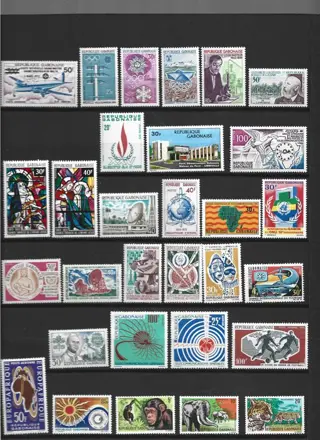 15 Afrikaanse landen 1935/1990 - Lot of various African countries, series, blocks and inserts, mainly MNH**, MH*, CTO, cancelled - Yvert 2021